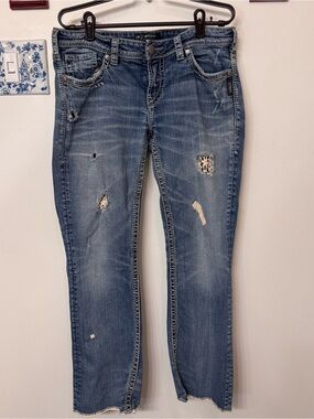 Silver jeans Aiko cropped